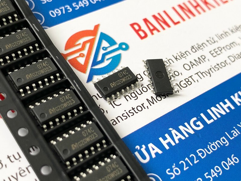 Combo 5 chiếc TL074C IC Số Sop-14 hàng nhập khẩu