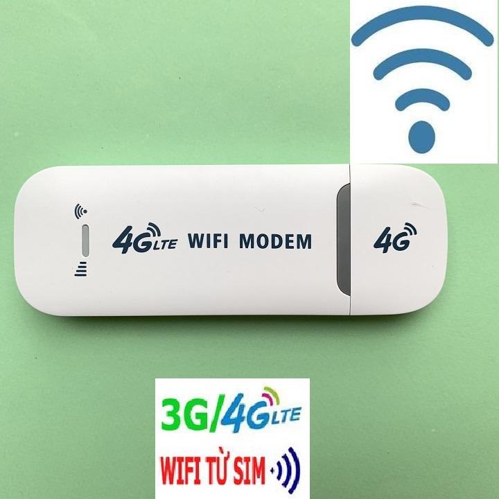 USB PHÁT WIFI CAO CẤP Dongle 4G LTE - Tốc Độ Cao - TẶNG KÈM SIÊU SIM 4G