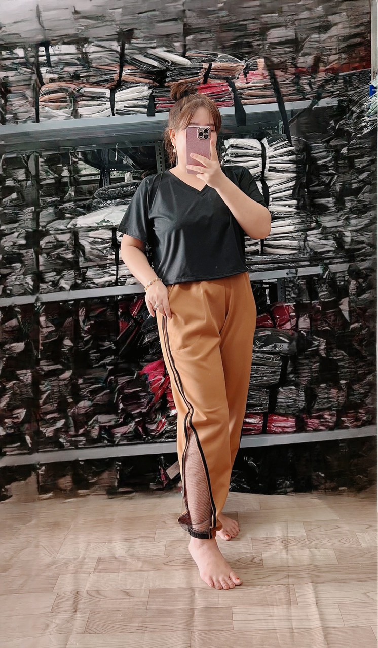 Quần Thể Thao phối lưới Bigsize 60kg đến 95kg