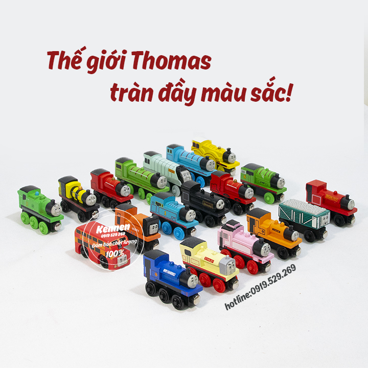 Set 6 mẫu đầu kéo xe lửa Thomas and friends