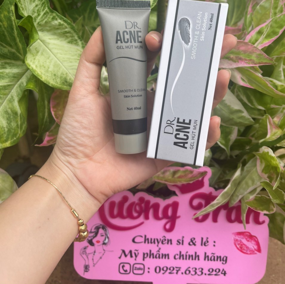 Gel Hút Mụn Tro Núi Lửa Thần Thánh Dr Acne 40ml - Lột Mụn Hiệu Quả
