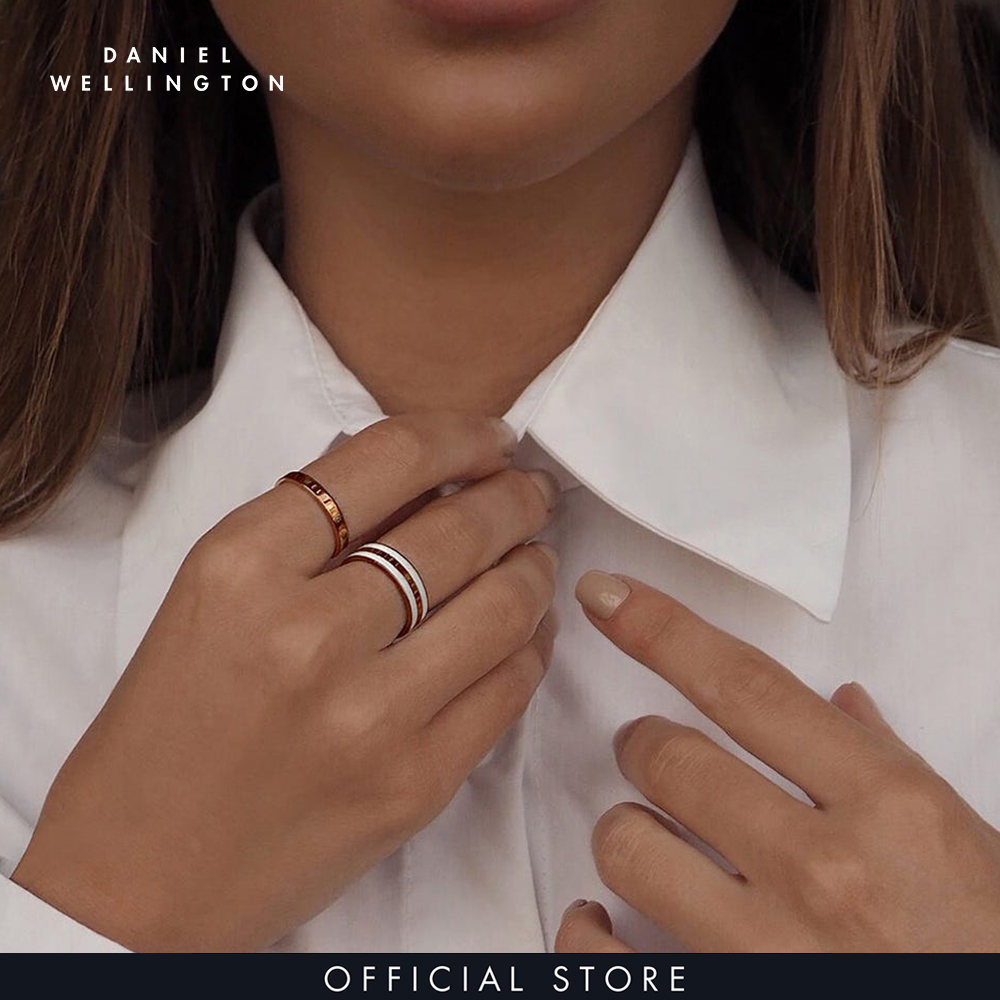 Nhẫn Daniel Wellington màu vàng hồng - Classic Ring