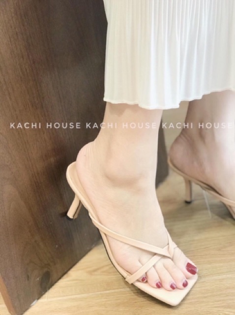 SANDAL CAO GÓT KẸP NGÓN KO QUAI Siêu Hot