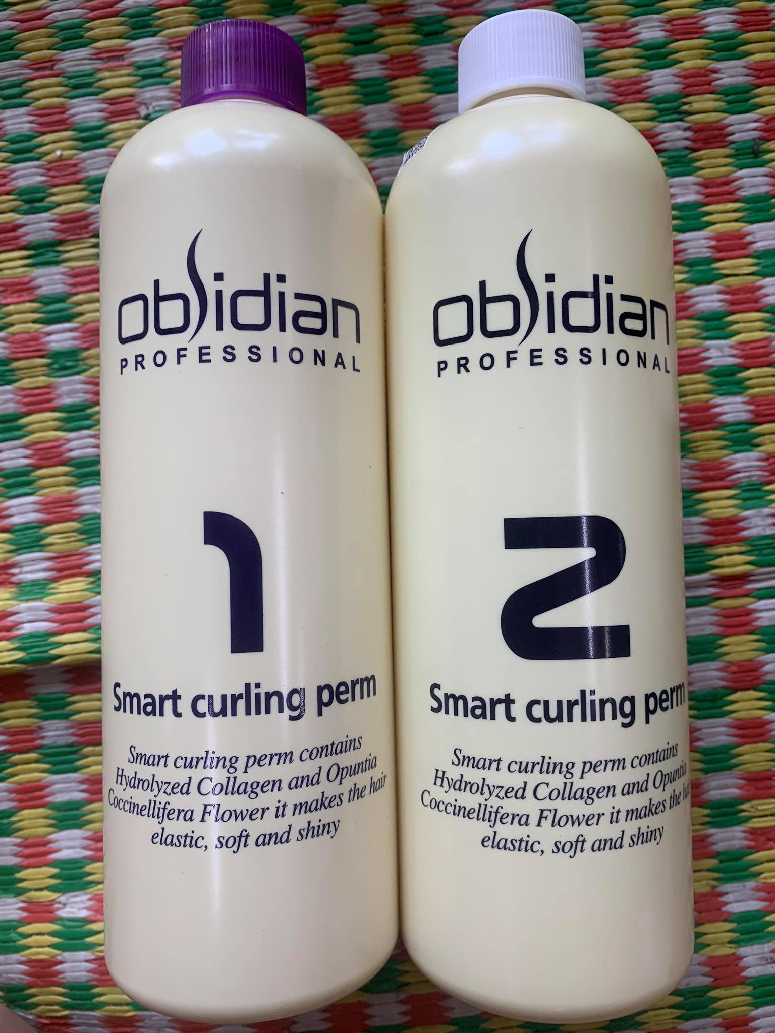 CẶP THUỐC UỐN TÓC 3D OBSIDIAN 500ML X2