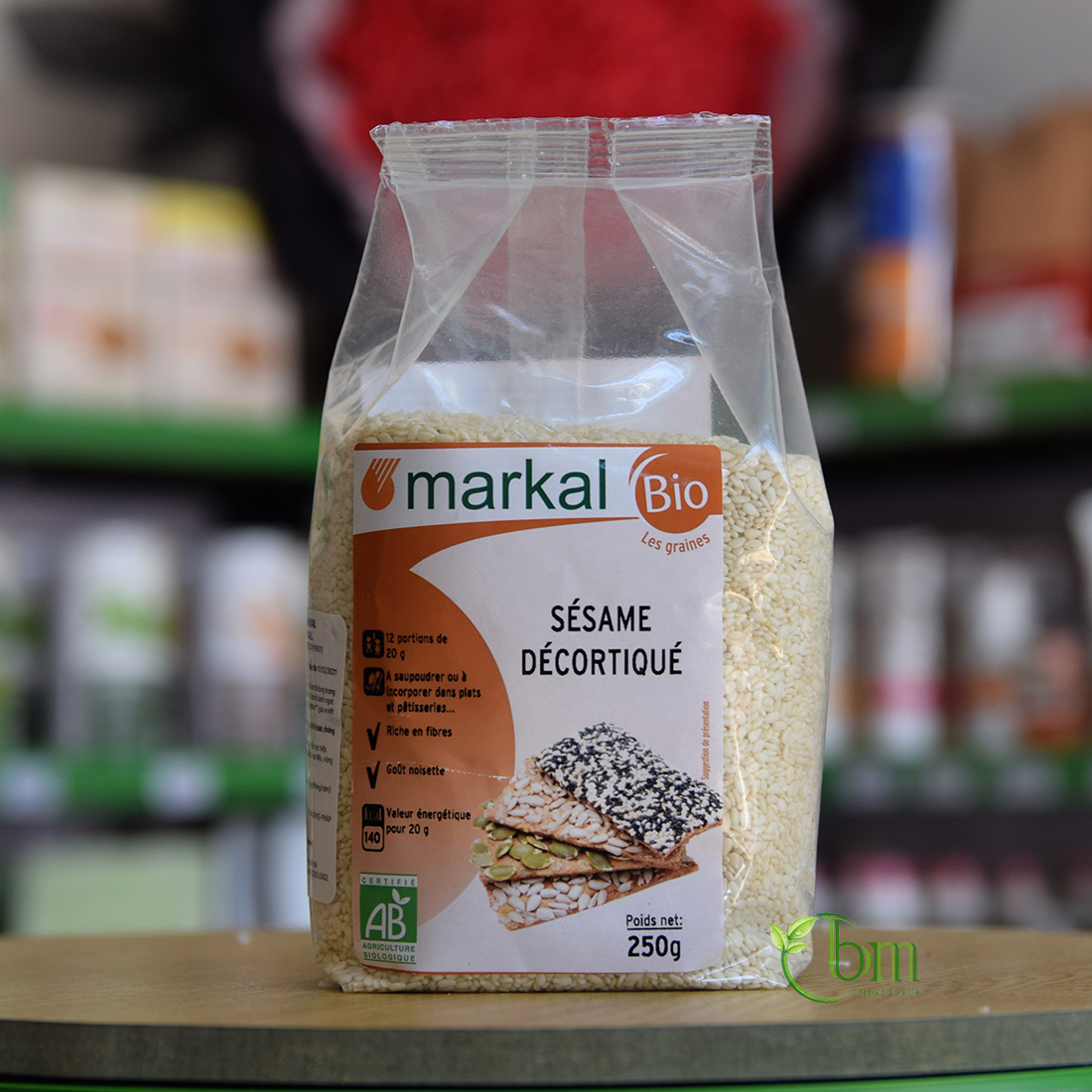 Hạt mè vàng - đen hữu cơ Markal/Sotto - 250g