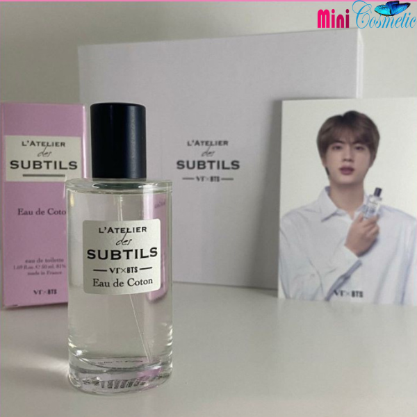 Nước Hoa VT x BTS L’Atelier Des Subtils Eau de Coton 50ml (JIN)