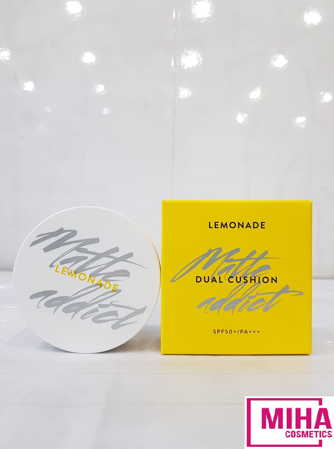 [HCM]Phấn Nước Cushion Lemonade Matte Addict Dual Cushion SPF50+ PA+++ Hàn Quốc