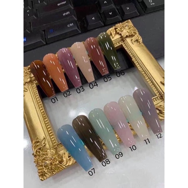 sơn gel thạch bobo lẻ màu