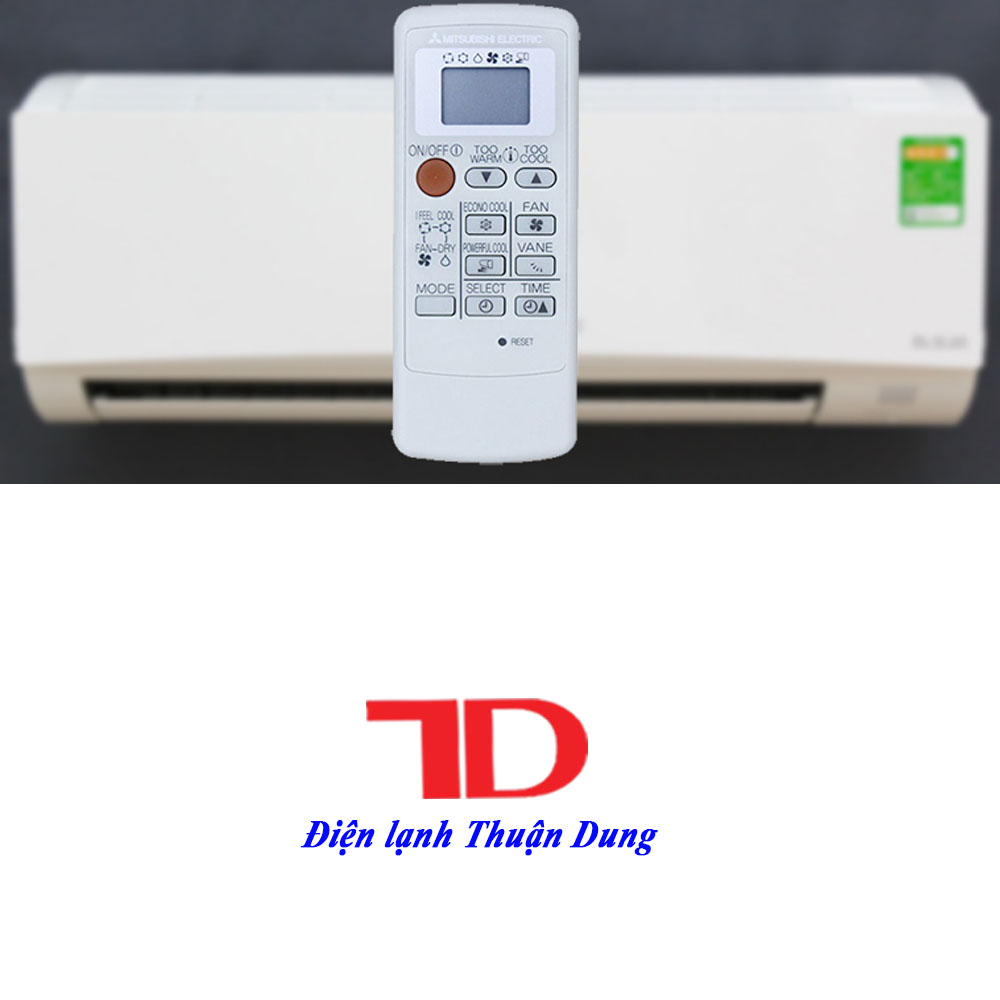 Remote máy lạnh dùng cho Mitsubishi Electric - Mặt trắng