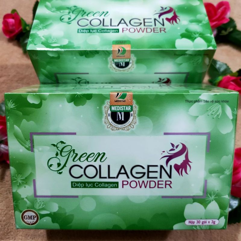 [Chuyên Sỉ] Green Collagen Power Diệp Lục Collagen