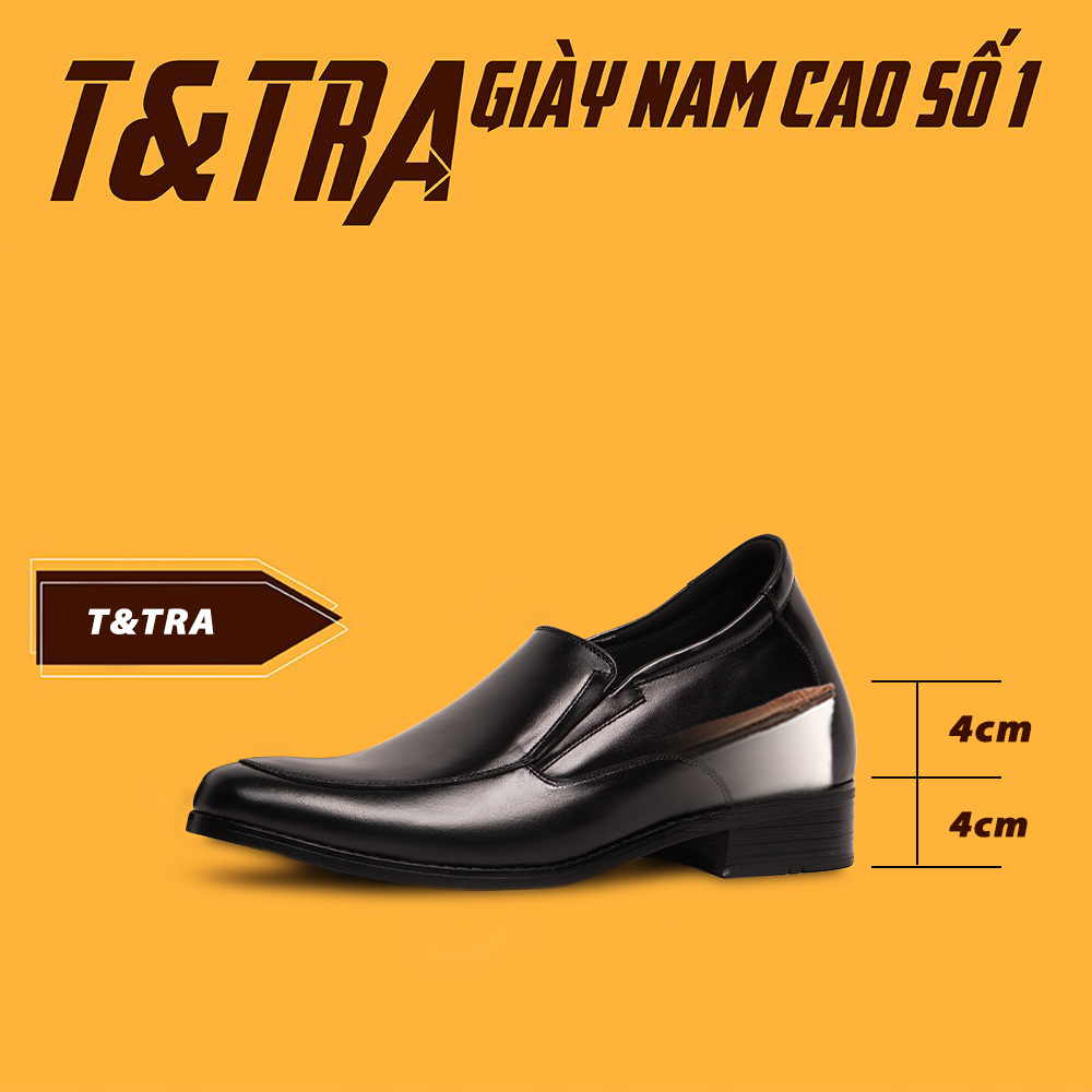 [8cm] shoes high male T&TRA S1017 Black