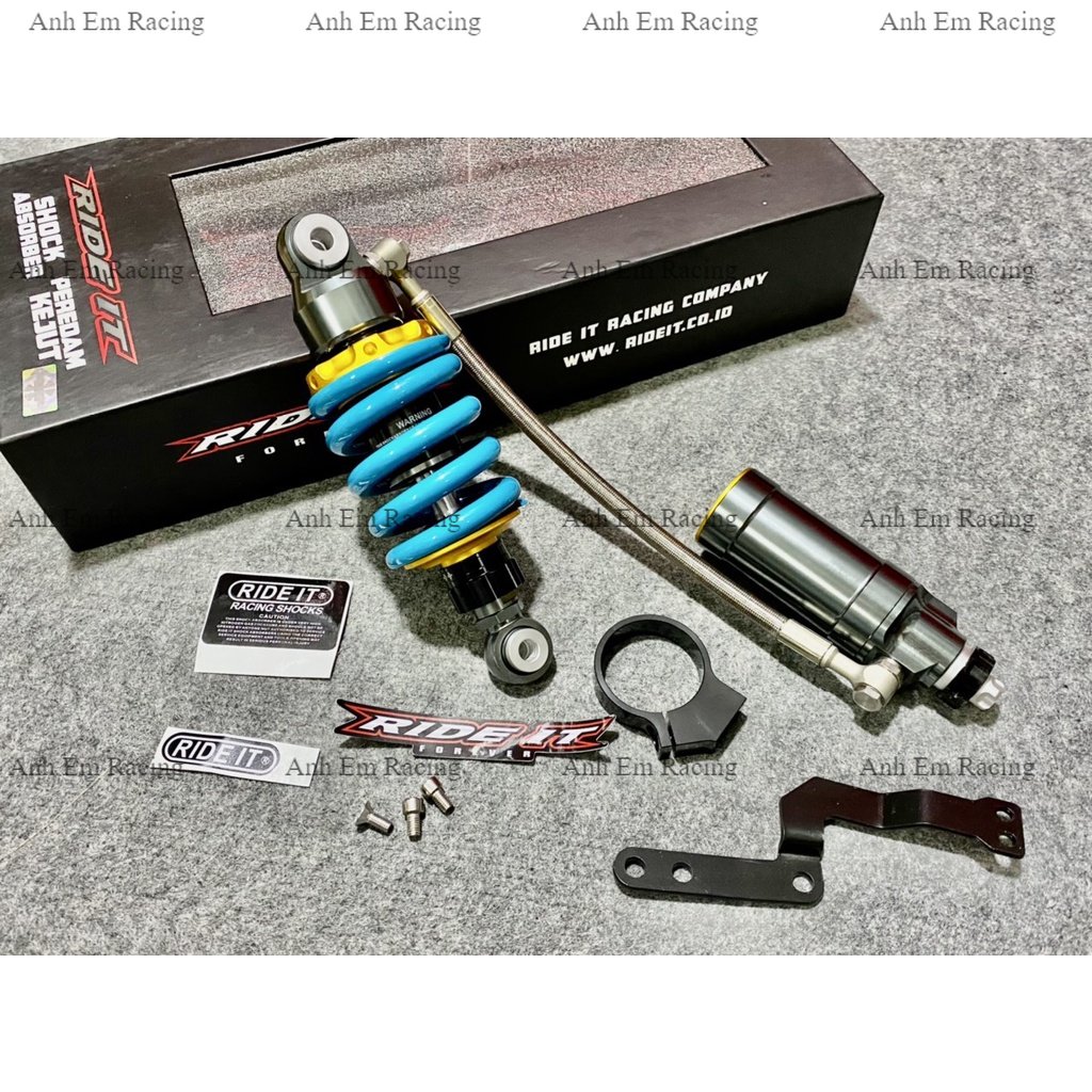 Phuộc Nitron Xanh cho Winner Sonic Raider Satria Exciter150