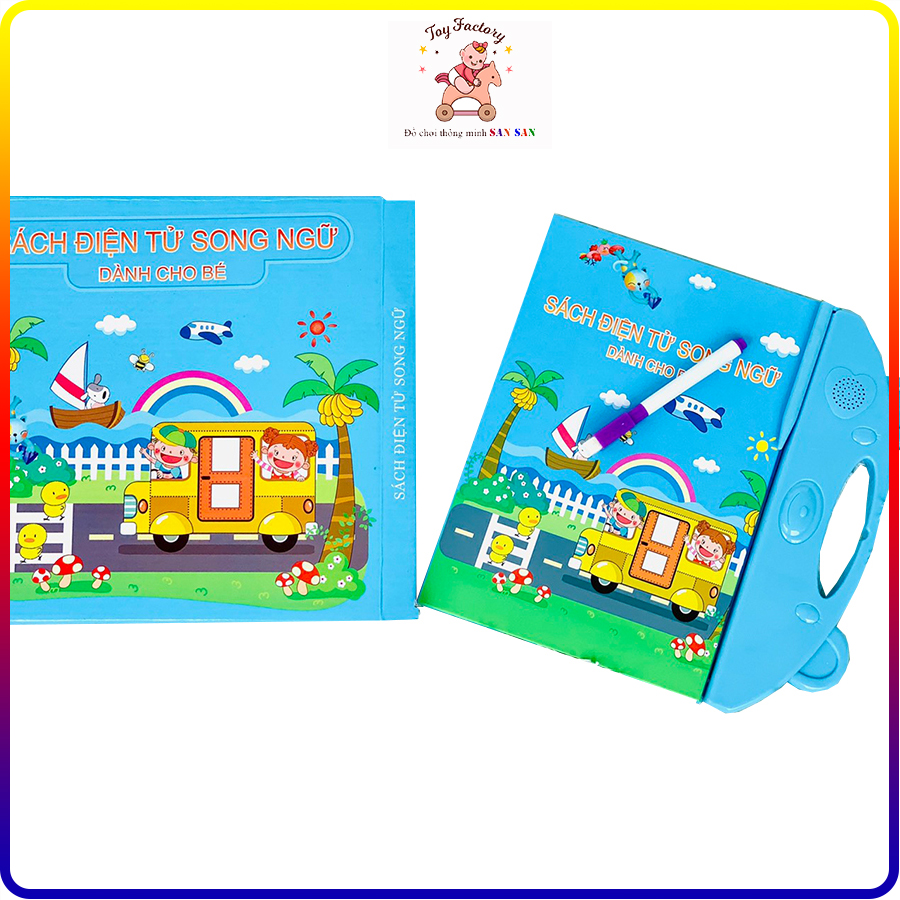 [Hoàn Tiền 10%]Sách điện tử song ngữ thông minh cho bé