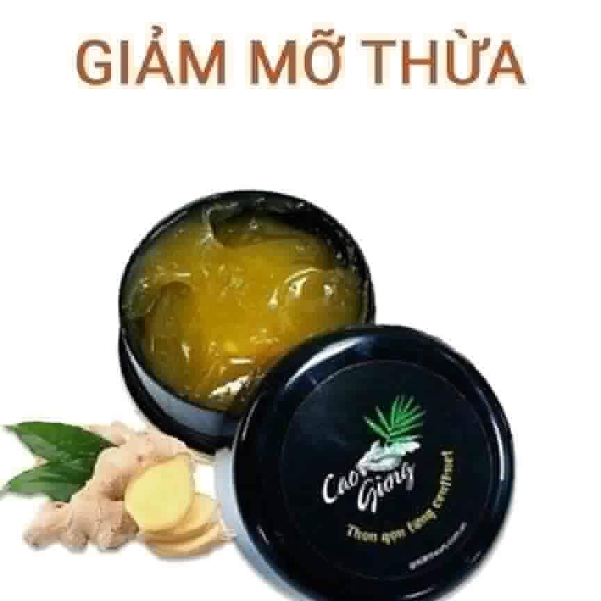 Cao Gừng Tan Mỡ Hộp Lớn 200g