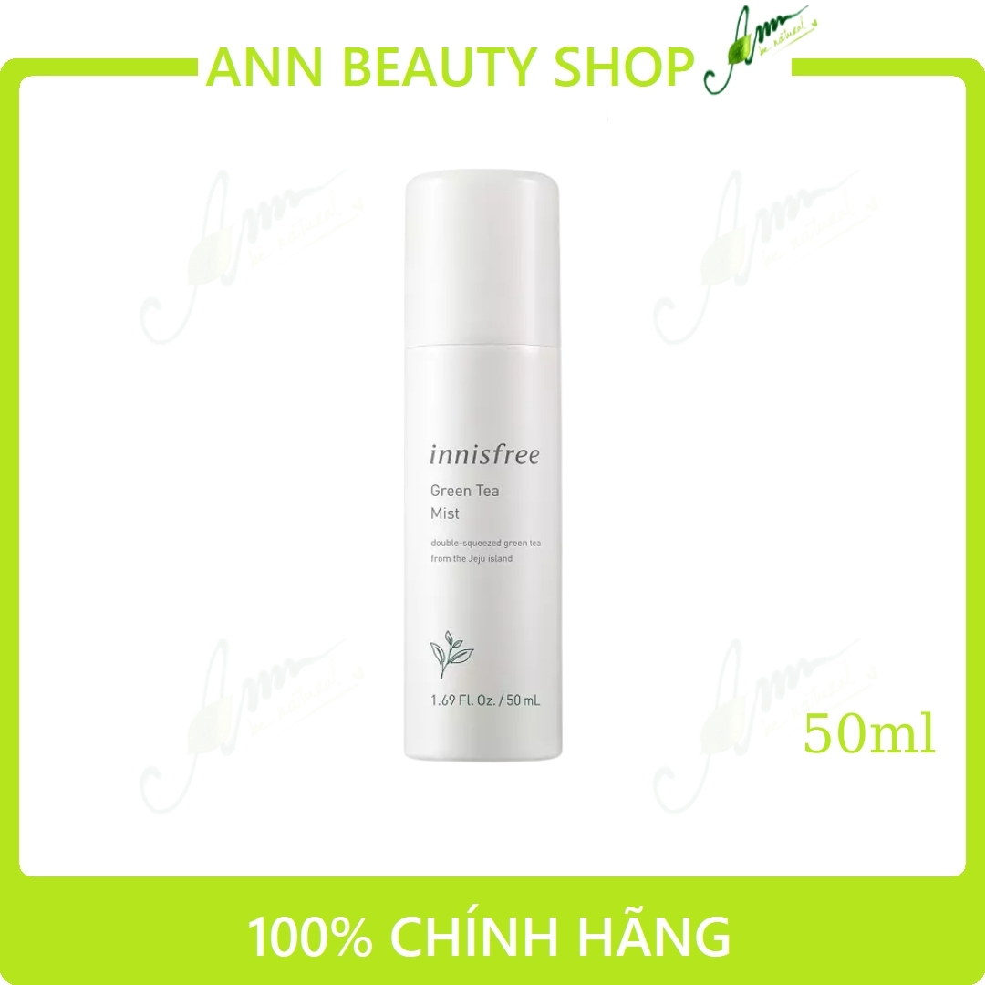 Xịt Khoáng GREEN TEA MINERAL MIST INNISFREE