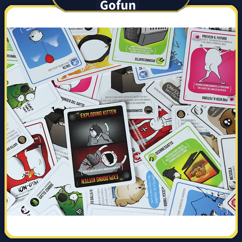 Exploding Kittens: NSFW Edition (Explicit Content - ADULTS ONLY!) Card Board Game Party Laminating Film Water Proof