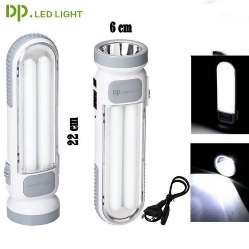 Đèn pin sạc 3 chế độ dp 7102b