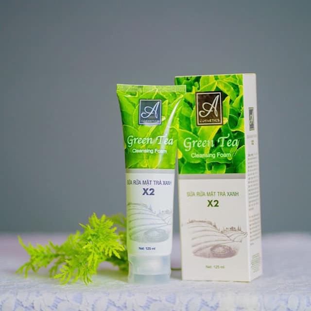 [HCM]Sữa Rửa Mặt Trà Xanh X2