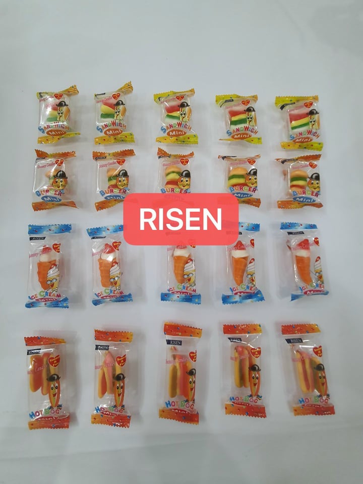 [HCM]Kẹo dẻo hương trái cây Risen 100g