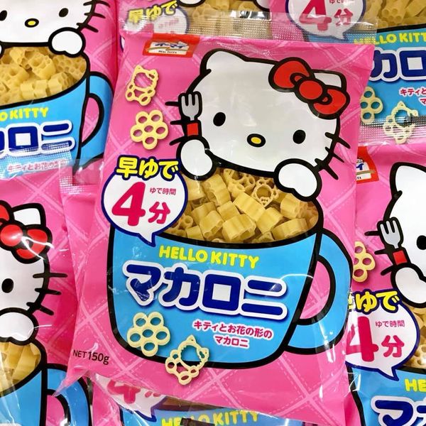 Mì Nui Hello Kitty Nhật Bản cho bé ăn dặm - 150g