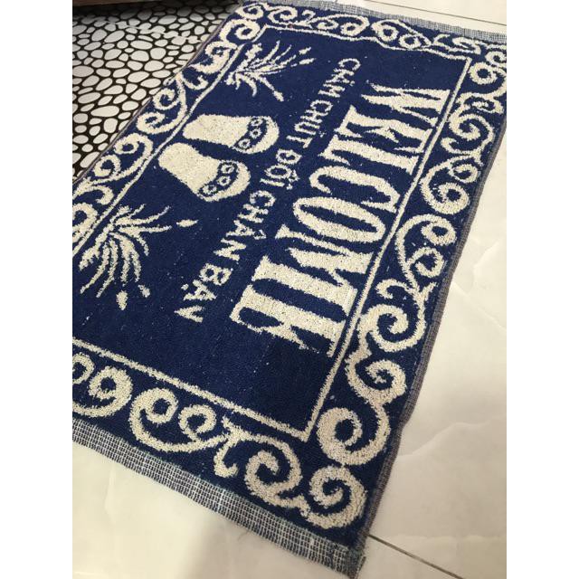 Combo 5 miếng thảm chùi chân WELLCOME ( 40x60)