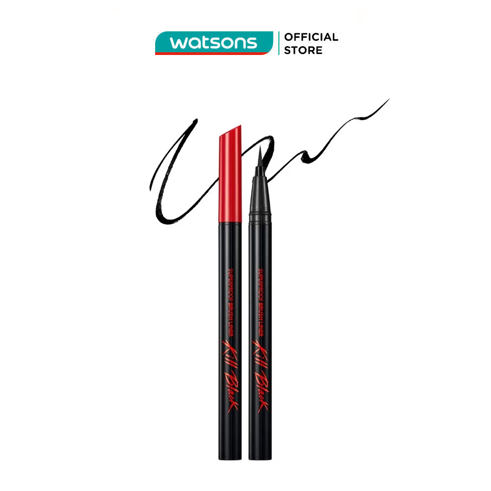 Kẻ Mắt Nước Clio Superproof Brush Liner 0.55ml