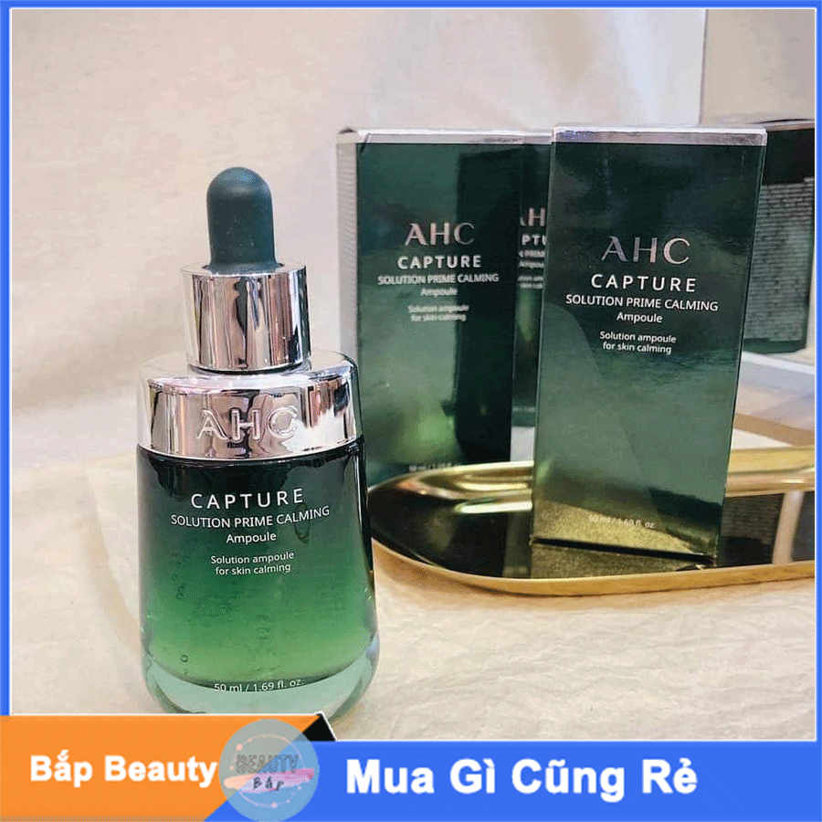 Tinh chất AHC Capture Solution Prime Calming Ampoule 50ml (xanh lá)