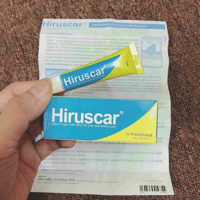Bôi sẹo HIRUSCA Thái Lan