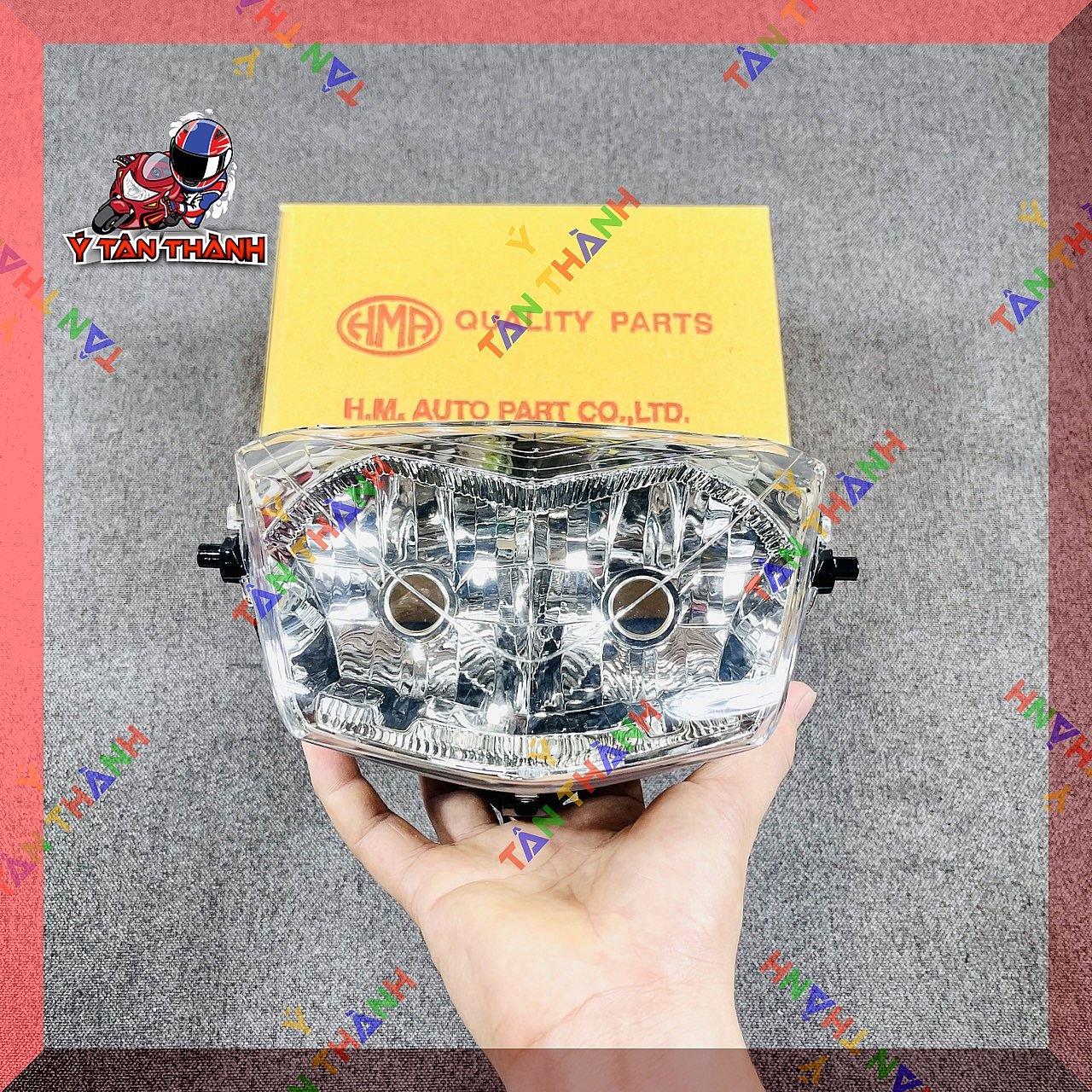Đèn pha wave A,RS 2 bóng HMA MS39