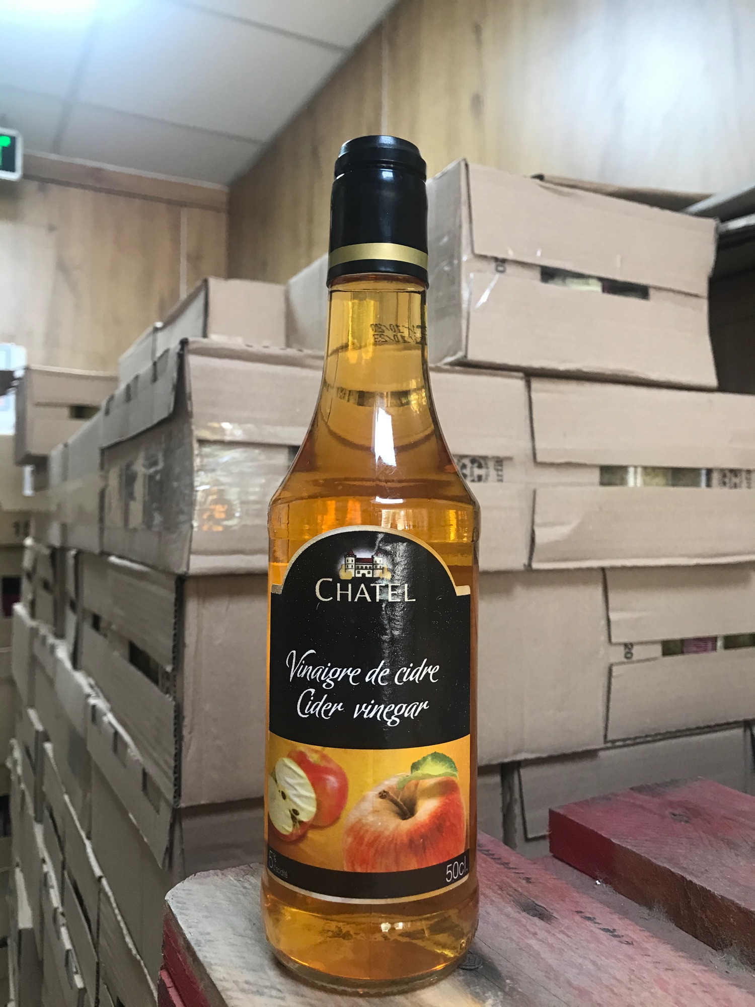 Giấm Táo Chatel Nhập Khẩu Pháp 500ml