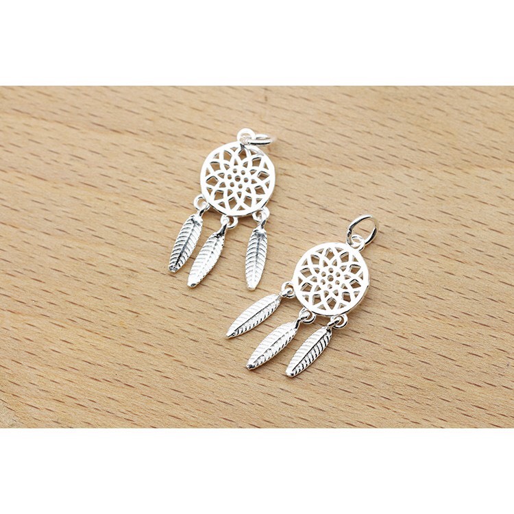 Charm treo ba lá bạc ta - chuyên sỉ trang sức bạc, cam kết giá tốt kèm bảo hành