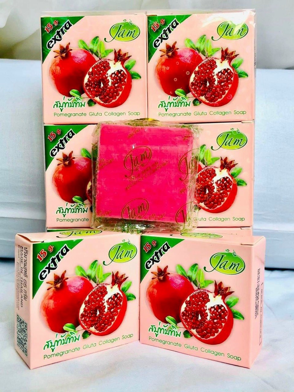 [HCM]Combo 4 cục Xà phòng cám gạo Thái Lan Jam Rice Milk - Shop Hàng Thái Lan Trang Lê