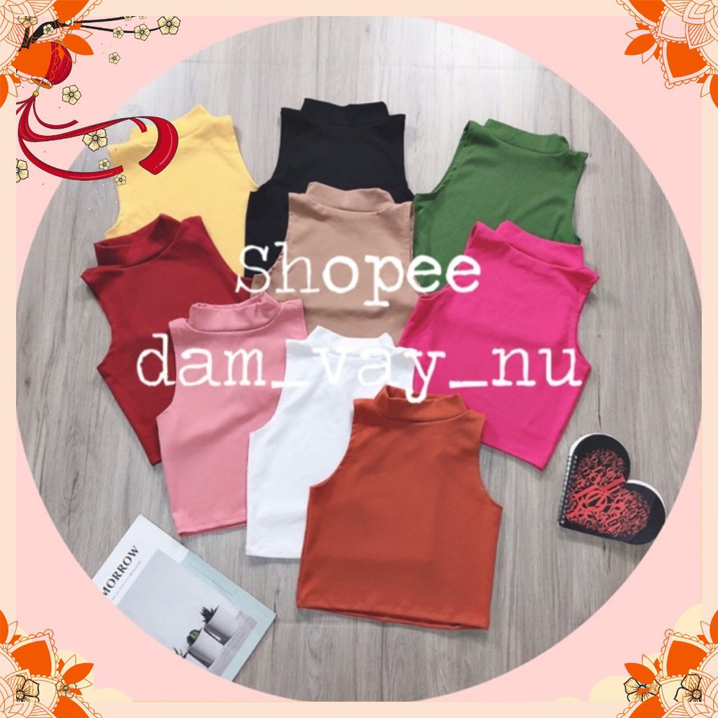 ❤Áo cổ lọ ❤ freeship ❤sát nách ❤siêu cá tính❤️