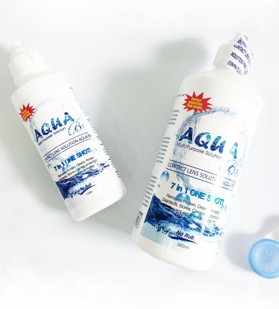 Nước Ngâm Lens Aqua 150ml ( 2 chai )