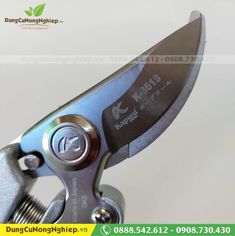 Kéo cắt cành Japan Kapusi K-8618
