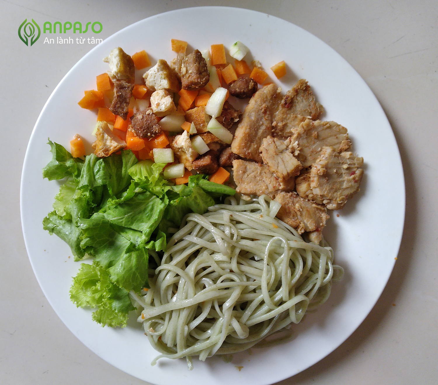 Mì Mầm Lúa Mạch Organic Anpaso 300g