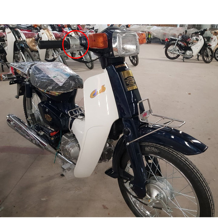 Bộ cùm công tắc xe CUB 82 ( 2 bên ) loại có đề