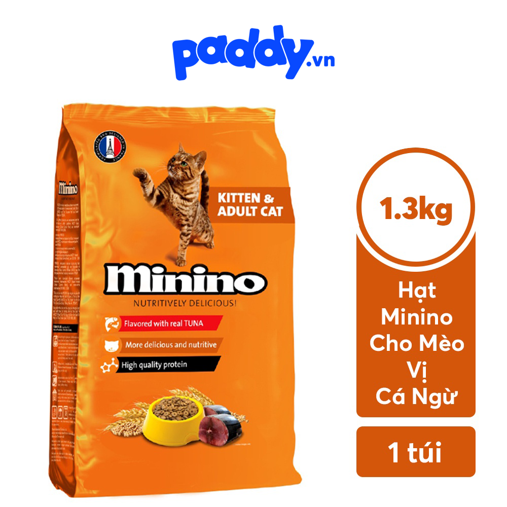 Thức Ăn Hạt Cho Mèo Minino (Mèo Mọi Lứa Tuổi)