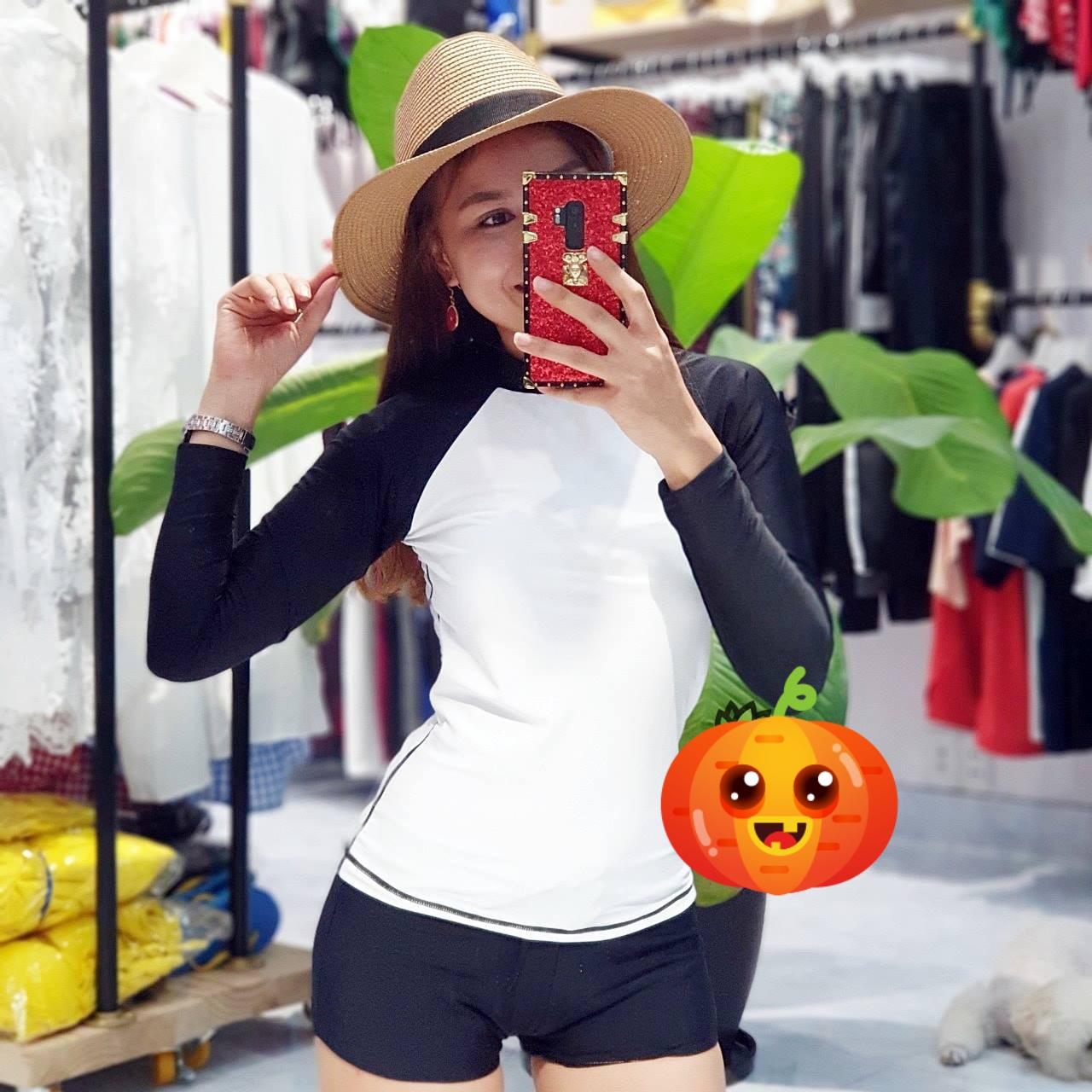 [HCM]Bikini tay dài học sinh