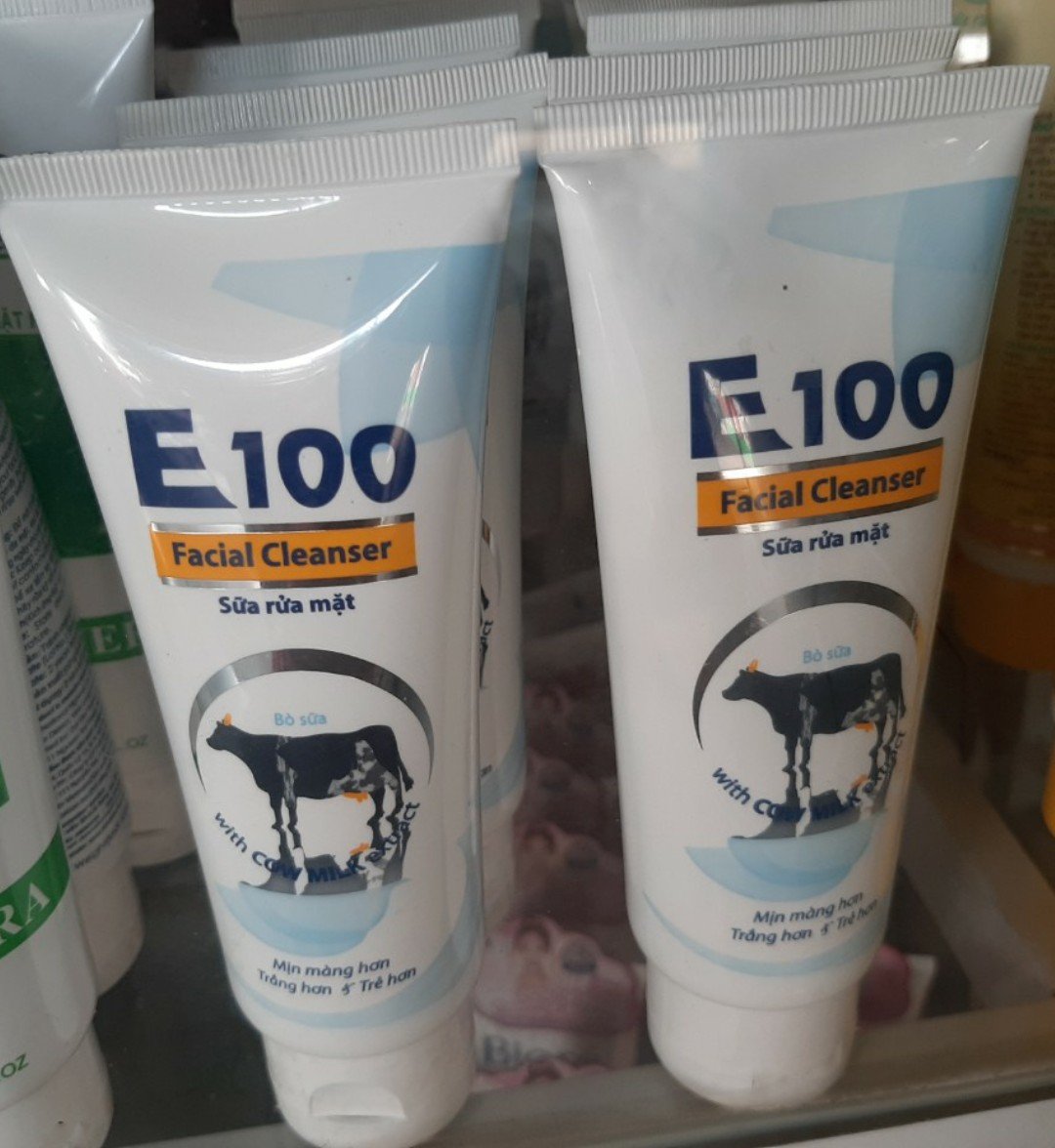 SỮA RỬA MẶT E100 CON BÒ 80g