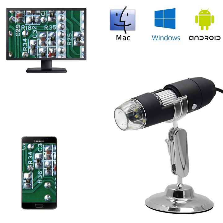 Kính hiển vi điện tử 1000X cắm cổng USB