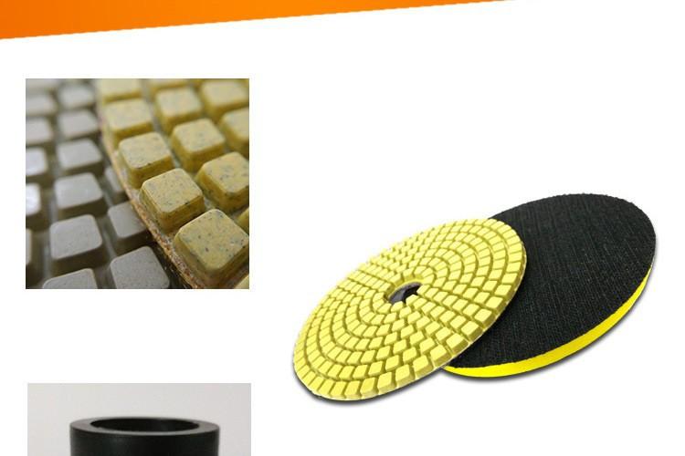Bộ 6 nỉ đánh bóng đá hoa cương 4 inch
