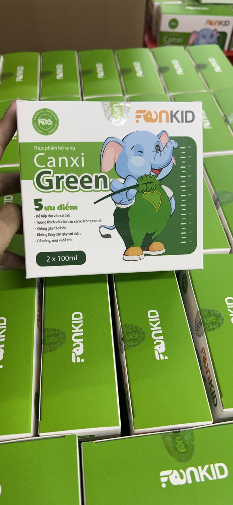 Canxi Hữu Cơ Fankid - 200ml