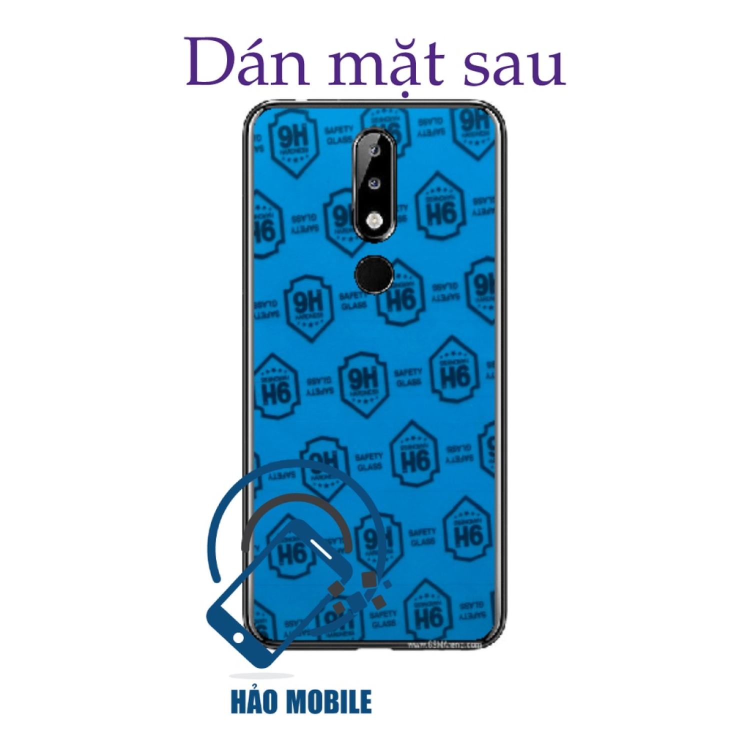Dán Cường lực dẻo nano MẶT SAU Nokia 5.1 Plus (Nokia X5)