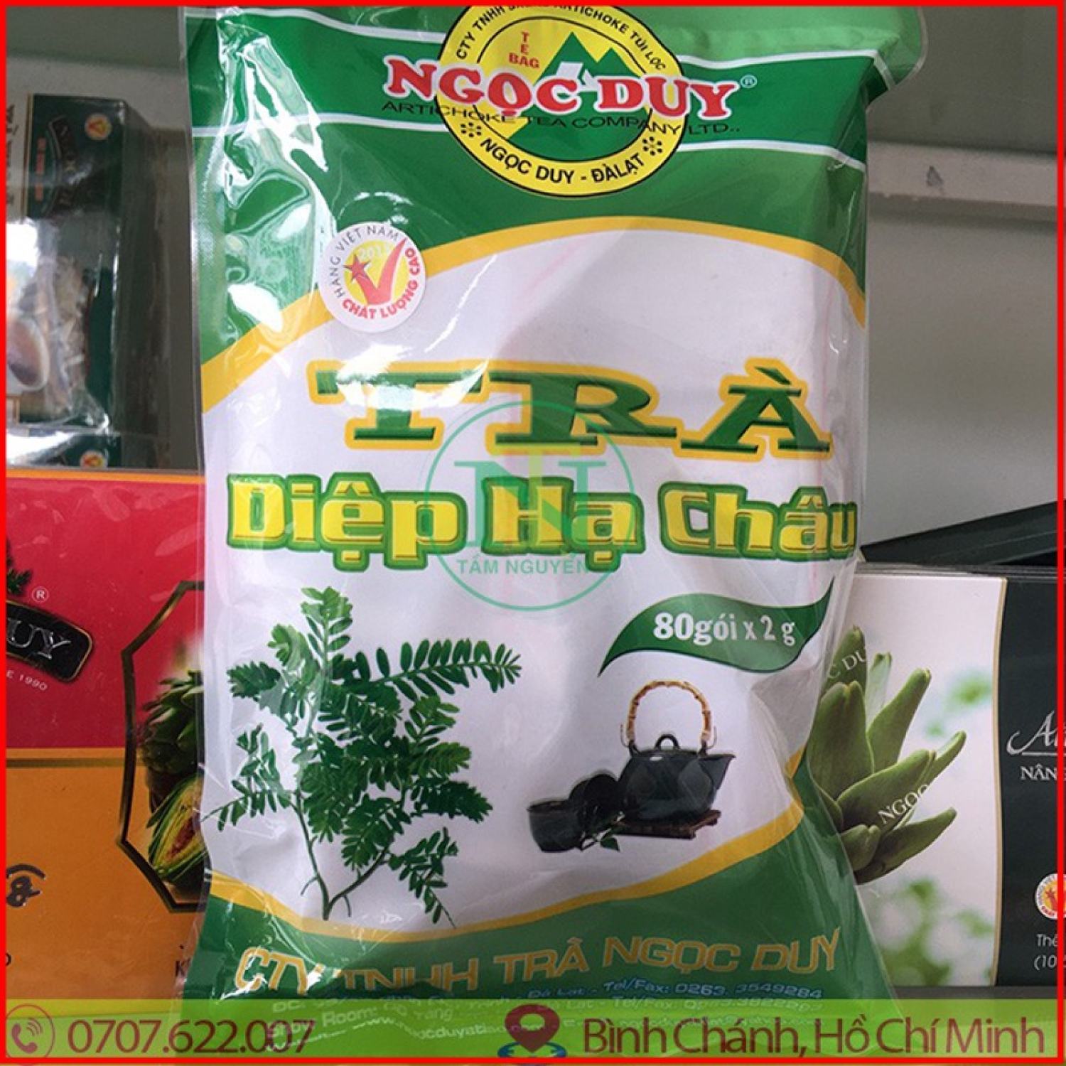 Trà diệp hạ châu ngọc duy hỗ trợ thanh can lợi mật gói 160g