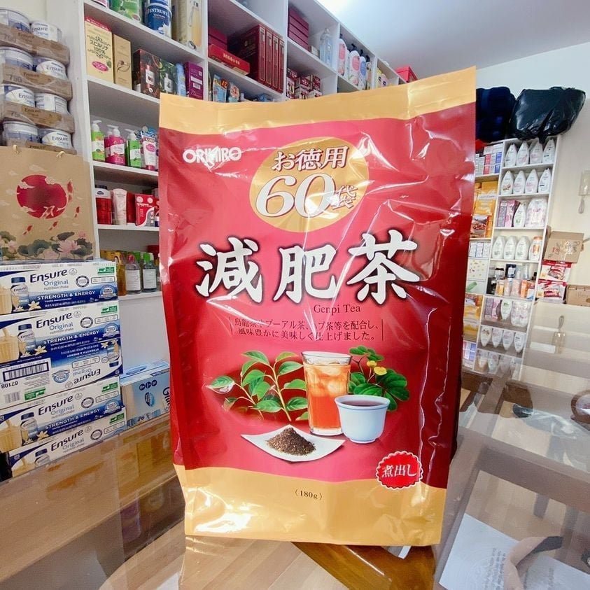 Trà tiêu mỡ Genpi Nhật Bản 60 gói