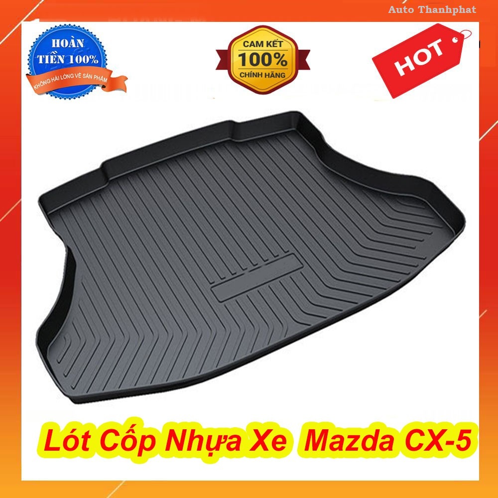 Cx5, lót cốp mazda cx5 2018-2020 nhựa dẻo cao cấp