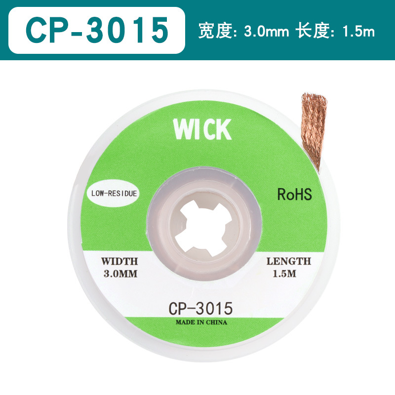 Dây hút chì Wick CP-1015, 1515, 2015, 2515, 3015, 3515, 4015