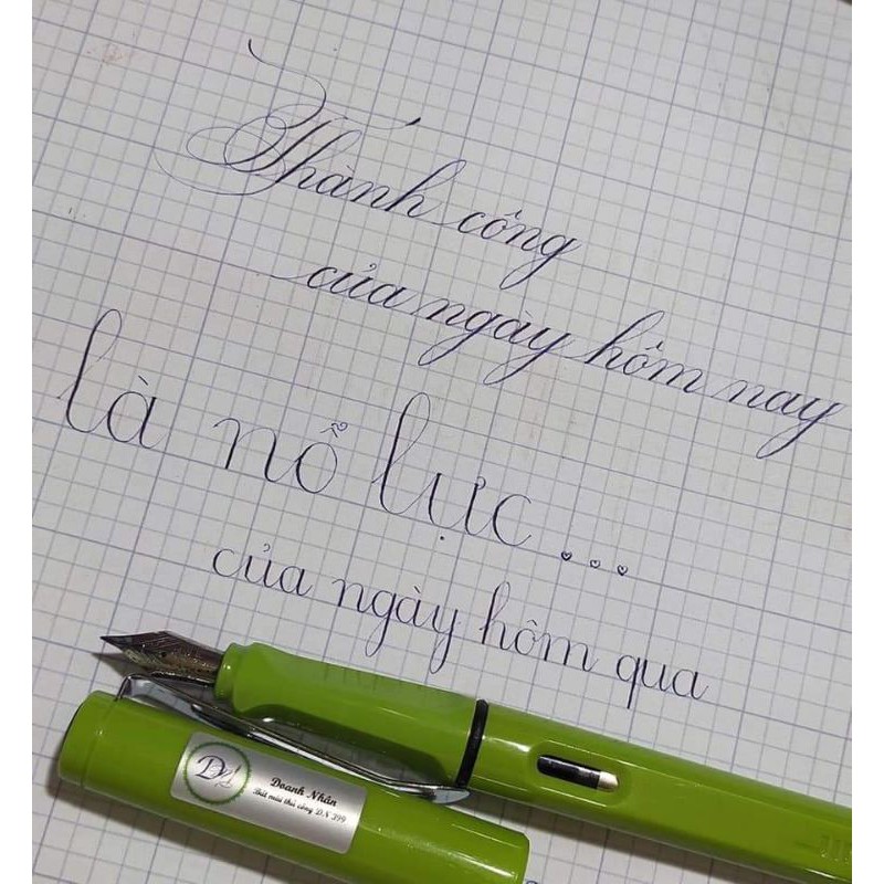 Bút Jinhao 599 (ngòi mài gai, nét mảnh)