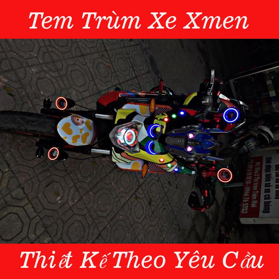 Tem trùm xe điện Xmen Bảy Màu